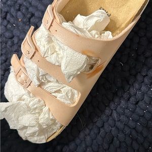 COPY - NWOT PINK PLATFORM BIRKENSTOCKS